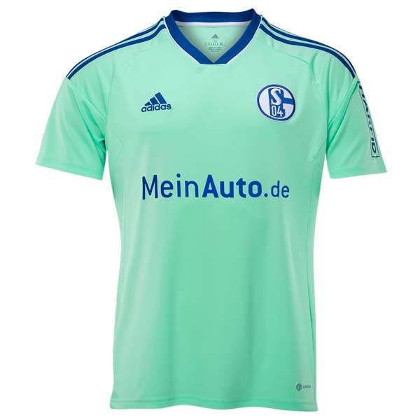 Thailand Fussballtrikots Schalke 04 Ausweich 2022-2023